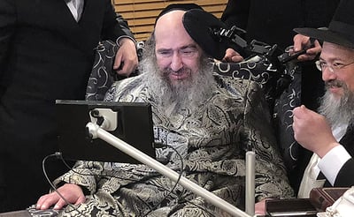 האדמו"ר מקאלוב. ארכיון