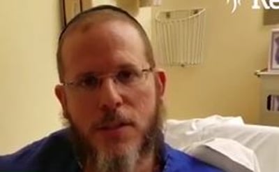 ראש הכולל דקות לפני ההשתלה