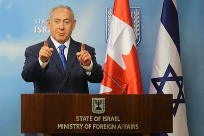 שר החוץ בנימין נתניהו