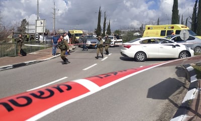 זירת הפיגוע