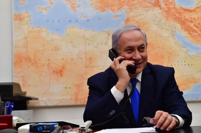 נתניהו בשיחה עם טראמפ