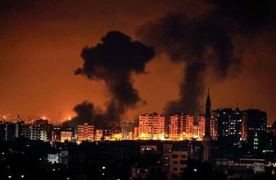 במהלך הלילה: צה"ל תקף ברצועה; שיגורים לאזור אשקלון