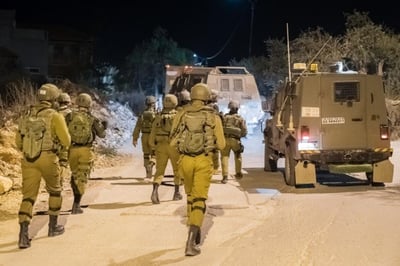 אילוסטרציה, חיילים בפעילות צבאית