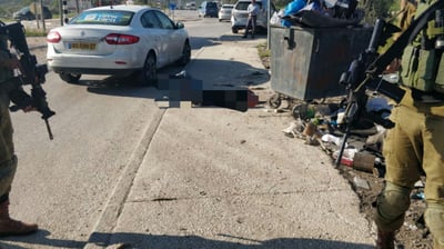 נסיון פיגוע דקירה: האבא ניטרל את המחבל
