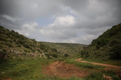נחל חילזון, אתמול
