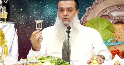 הרב יגאל כהן עם ליל הסדר לדוגמא • צפו