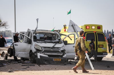 אחת מזירות הנפילות