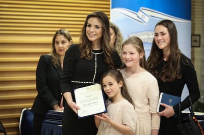 ח"כ עומר ינקלביץ ומשפחתה