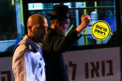 החשוד בהצתת הכבאית