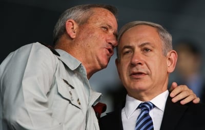 נתניהו וגנץ