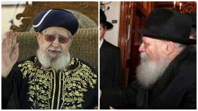 על שולחן עיריית בני ברק: רחובות ע"ש הרבי מחב"ד והגר"ע יוסף