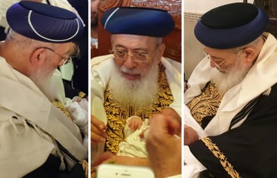 ערב שבת של הראשל"צ: שלוש בריתות. צפו