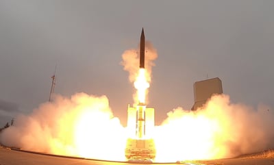 ניסוי מוצלח: חץ 3 יירט טילים בגובה רב מחוץ לאטמוספירה