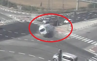 רגעי התאונה