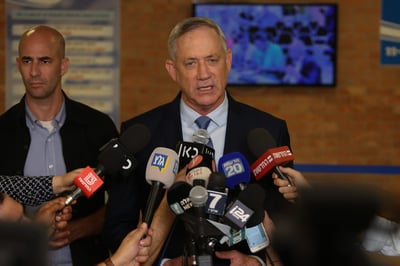 מבוכה לגנץ: תמך באחדות בראיון והתחרט כעבור שניה
