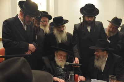 האדמו"ר מתולדות אברהם יצחק בסיום הרמב"ם בחב"ד