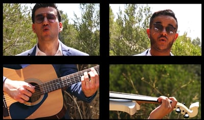 להקת 'סטרינגס' בביצוע חופה ל'מלך האריות'