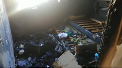 "ממש נס": נסעו להגיד שלום לסבתא והדירה עלתה באש