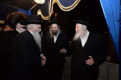היסטוריה ב'גור': רבי דוד אבוחצירא נישק את יד האדמו"ר