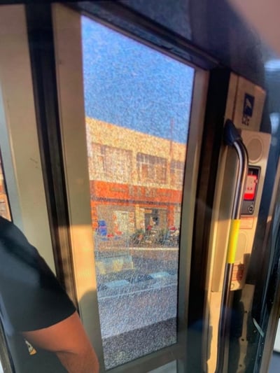 הרכבת שניזוקה