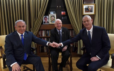 הנשיא לגנץ ונתניהו: העם מצפה לפתרון. לא הזמן לחרמות