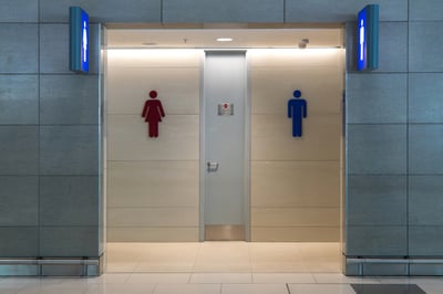 הלם: שירותים ציבוריים לא מזוהמים כמו שנדמה לנו