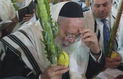 ההקפות והחבטות של הראשל"צ הגר"ש עמאר