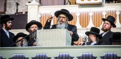 האדמו"ר מסאטמר יערוך מגבית בזק בלונדון