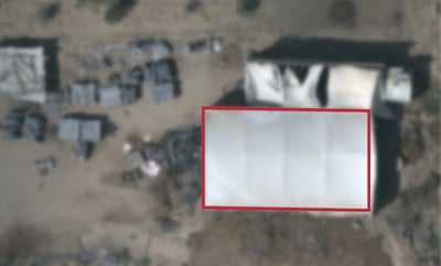 תיעוד מהאוויר: תקיפות צה"ל ברצועת עזה