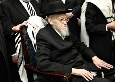 היום: הקראוון של הגרי"ש אלישיב זצ"ל - נסגר סופית