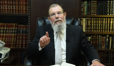פרשת לך לך: הוורט של הגאון רבי קלמן בר