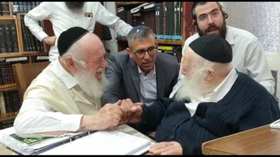 פרש מהקואליציה וקיבל את ברכת מרן שר התורה הגר"ח קנייבסקי