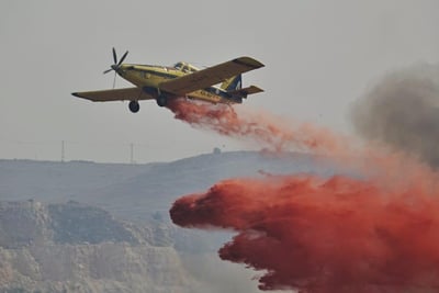 גל שריפות בכל הארץ; לוחמי האש נאבקים בלהבות