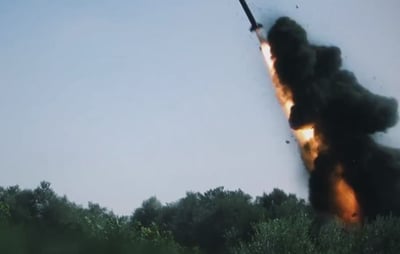 כך מחבלי הג'יהאד האסלאמי משגרים רקטות • צפו