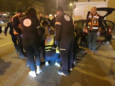 זירת התאונה, הערב