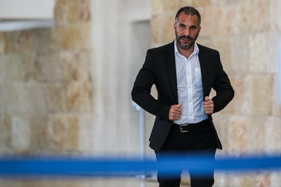 רון קובי בבית המשפט. ארכיון