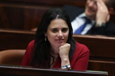 איילת שקד בכנסת, בשבוע שעבר