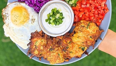 לביבות בטטה של דניאלה שרביט - ששוות את הבלגן במטבח