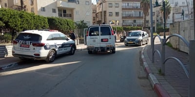 זירת האירוע בבני ברק