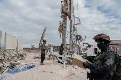 השמדת המנהרה הגדולה שנמצאה