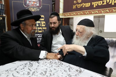 שר התורה בקריאה לציבור: "אפשרו לגאון הצדיק לשבת וללמוד"