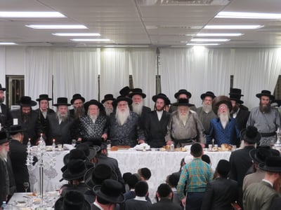 שמחת האירוסין בשידוך החסידי הנדיר • צפו
