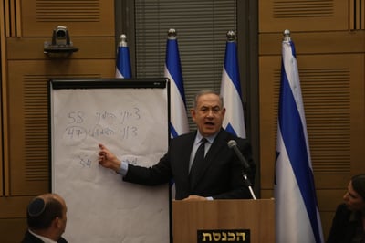נתניהו: "גנץ הפסיד - וחובר לתומכי הטרור"