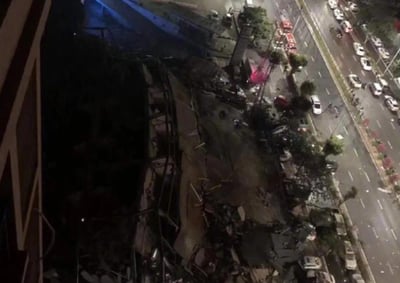 בית מלון ששימש את מבודדי הקורונה - קרס