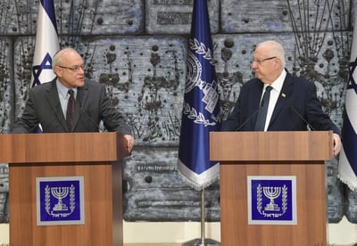 הנשיא ריבלין, ביום הבחירות