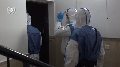 ממוגנים: השוטרים פעלו נגד חולה שסירב להתפנות