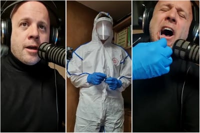 בשידור חי: מנחם טוקר עבר בדיקת קורונה