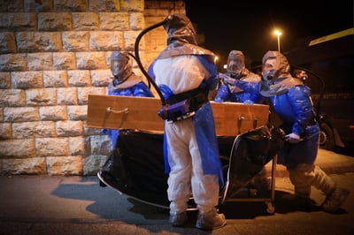הלווית חולה 'קורונה'