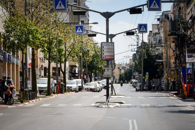 רחוב רבי עקיבא היום