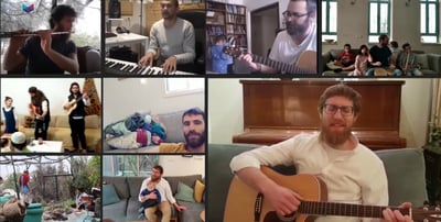 יצחק מאיר וחברים בסינגל קליפ "זום" • צפו